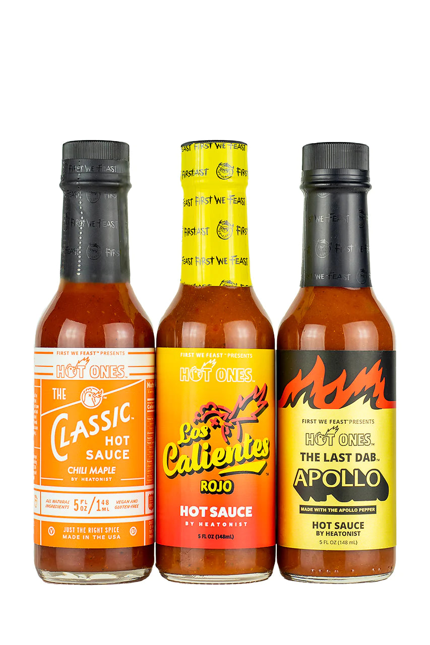 Pepper X Trio Pack | Hot Ones Hot Sauce